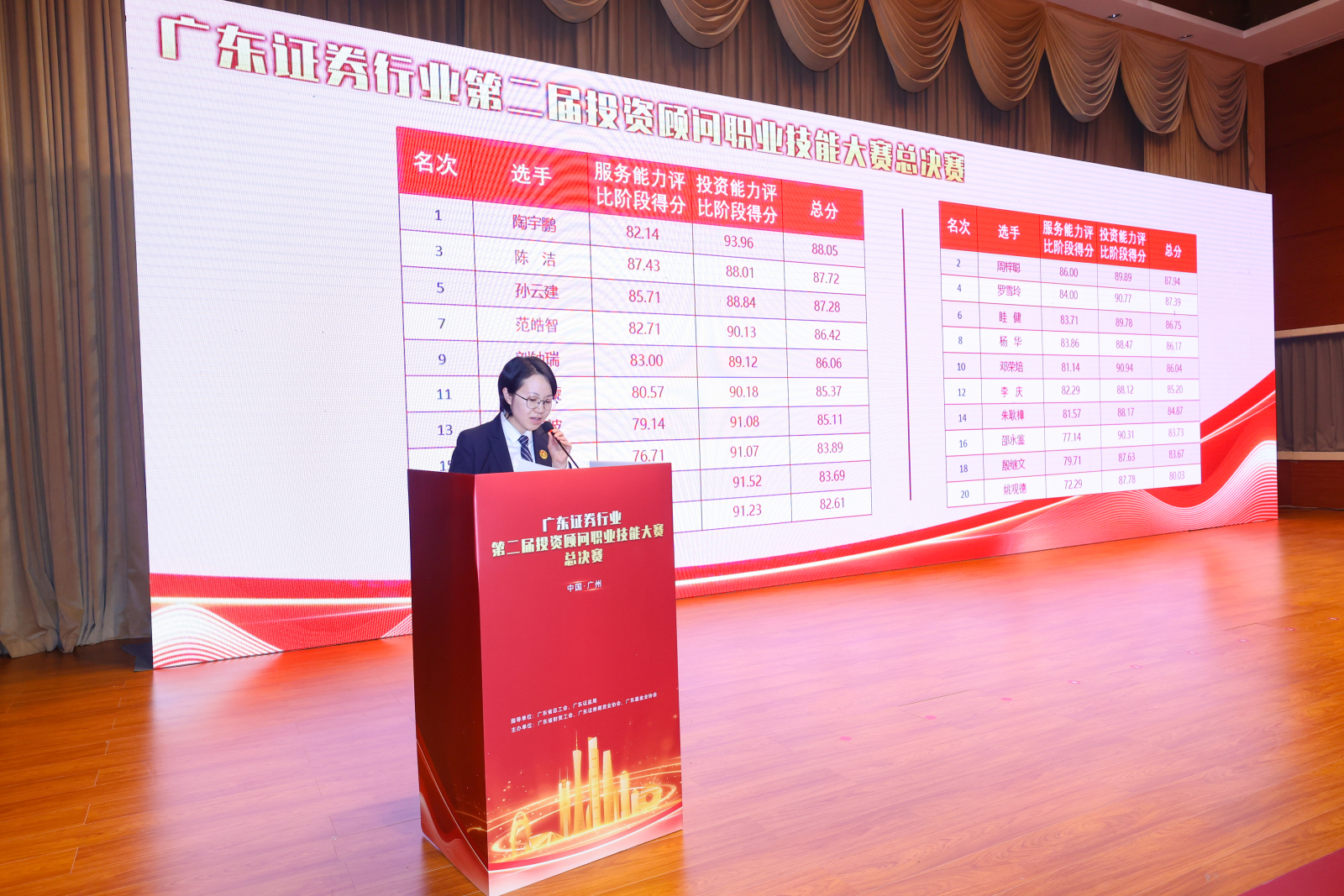 广州公证处为广东证券行业第二届投资顾问职业技能大赛总决赛提供现场公证